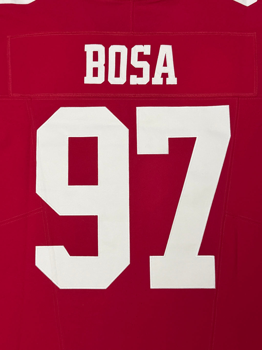 Nick Bosa San Francisco 49ers Jersey #97 Nike Vapor FUSE Elite Red Size 48 (XL) NFL