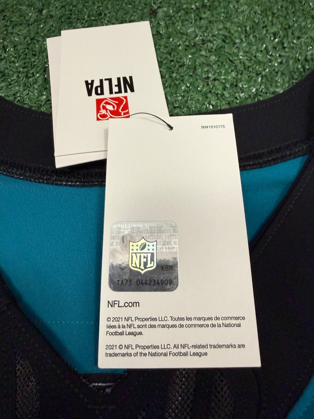 Trevor Lawrence Jacksonville Jaguars Jersey #16 Nike Vapor Fuse Elite Teal Size 48 (XL) NFL