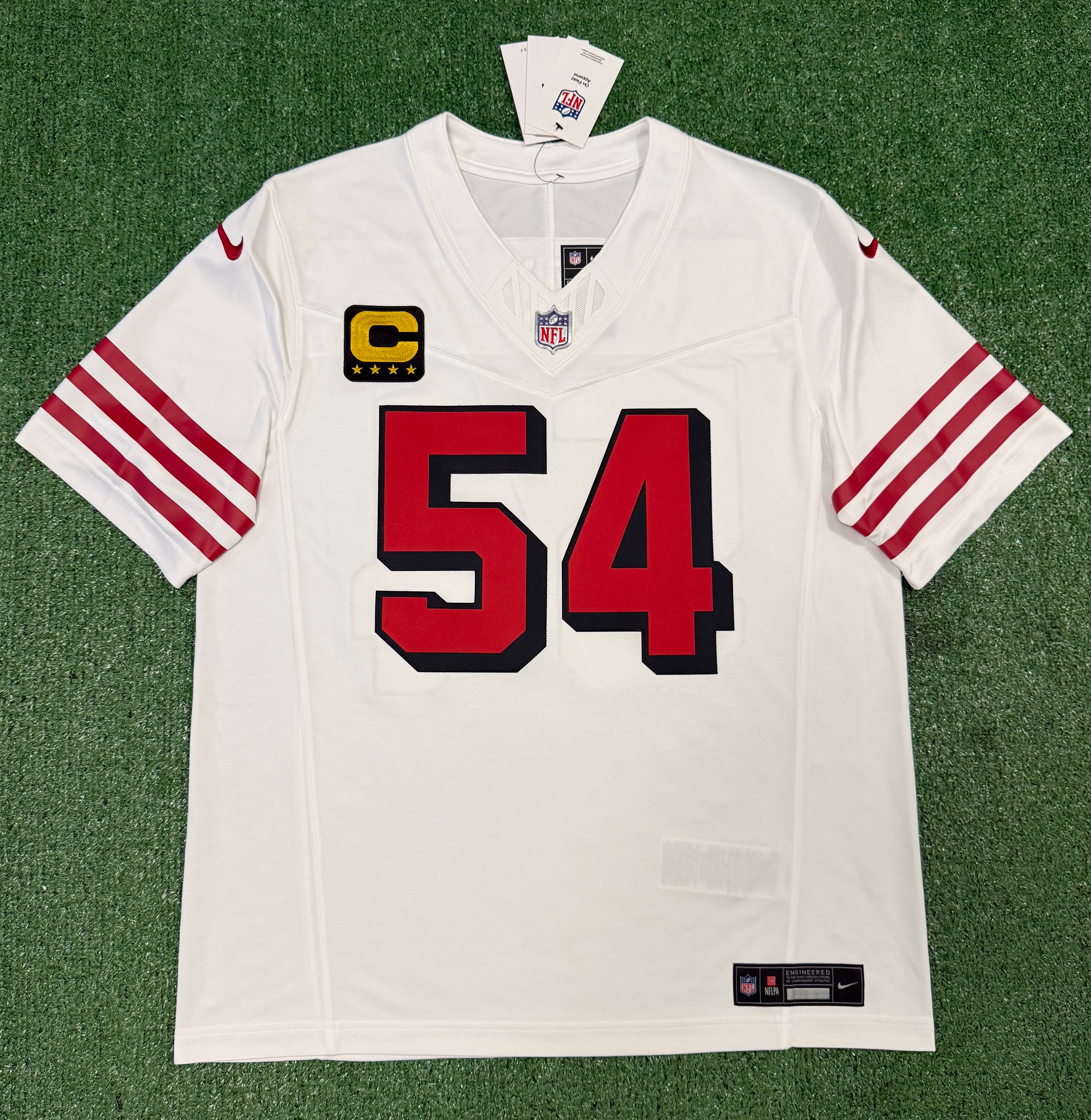 Fred Warner San Francisco 49ers
Jersey #54 Nike FUSE Limited White Size (Large) NFL