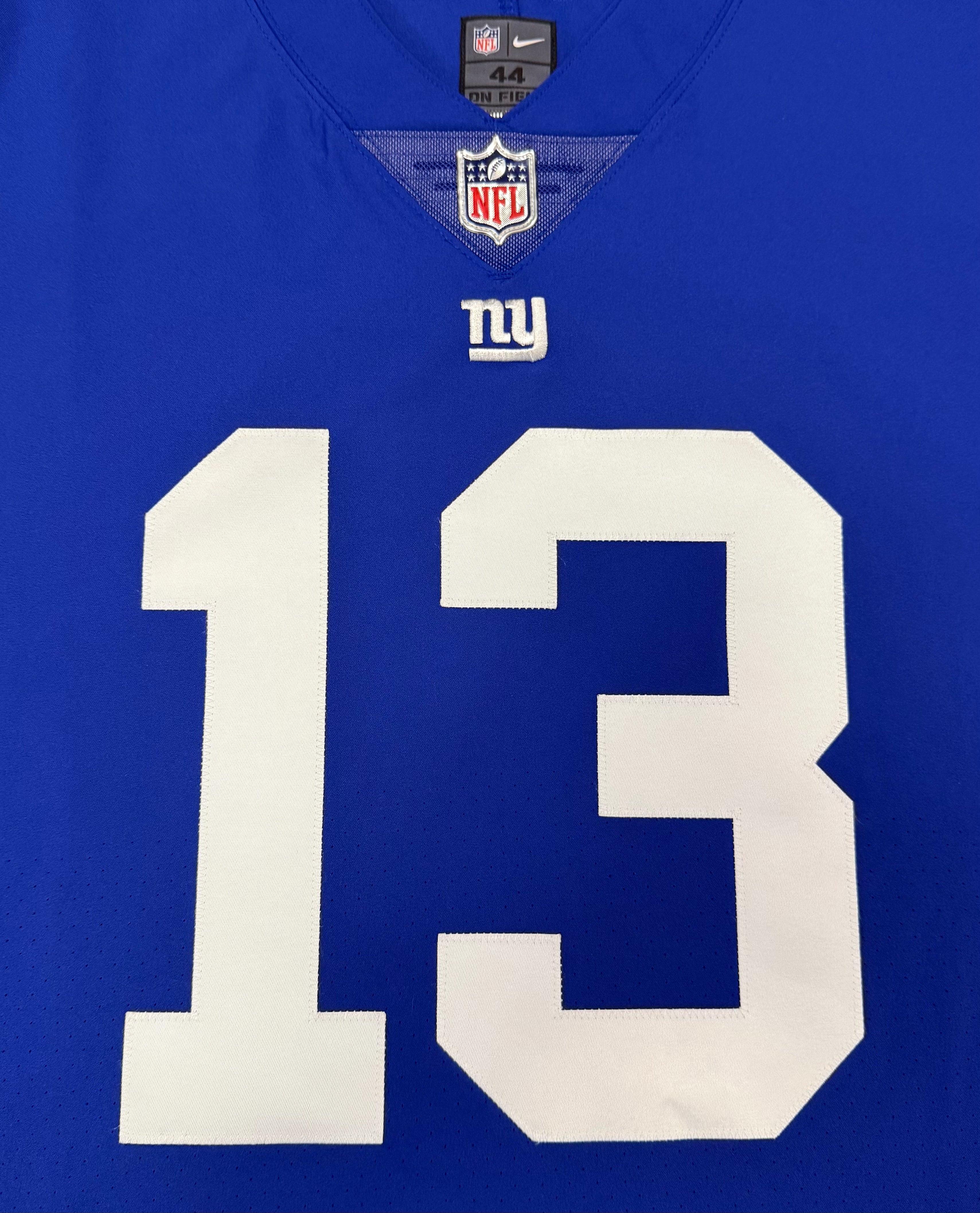 Odell Beckham Jr New York Giants Jersey #13 Nike Vapor Elite Blue Size 44 (Large) NFL