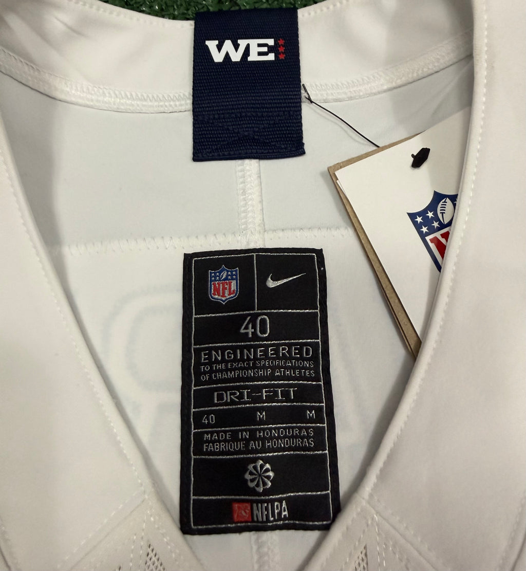 Cam Ward Tennessee Titans Jersey #1 Nike Vapor Fuse Elite White Size 40 (M) NFL