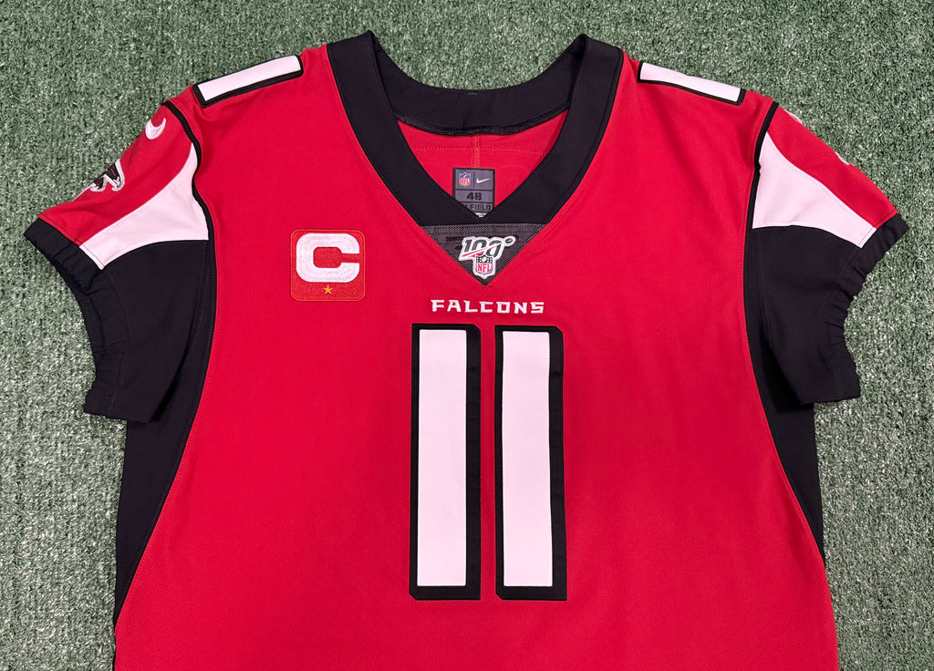 Julio Jones Atlanta Falcons Jersey #11 Nike Vapor Elite Red Size 48 (XL) NFL