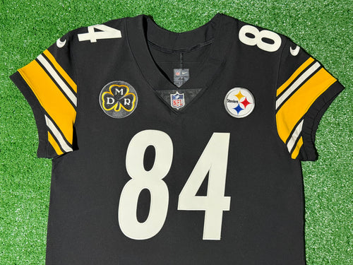Antonio Brown Pittsburgh Steelers Jersey #84 Nike Vapor Elite Black Size 44 (Large) NFL