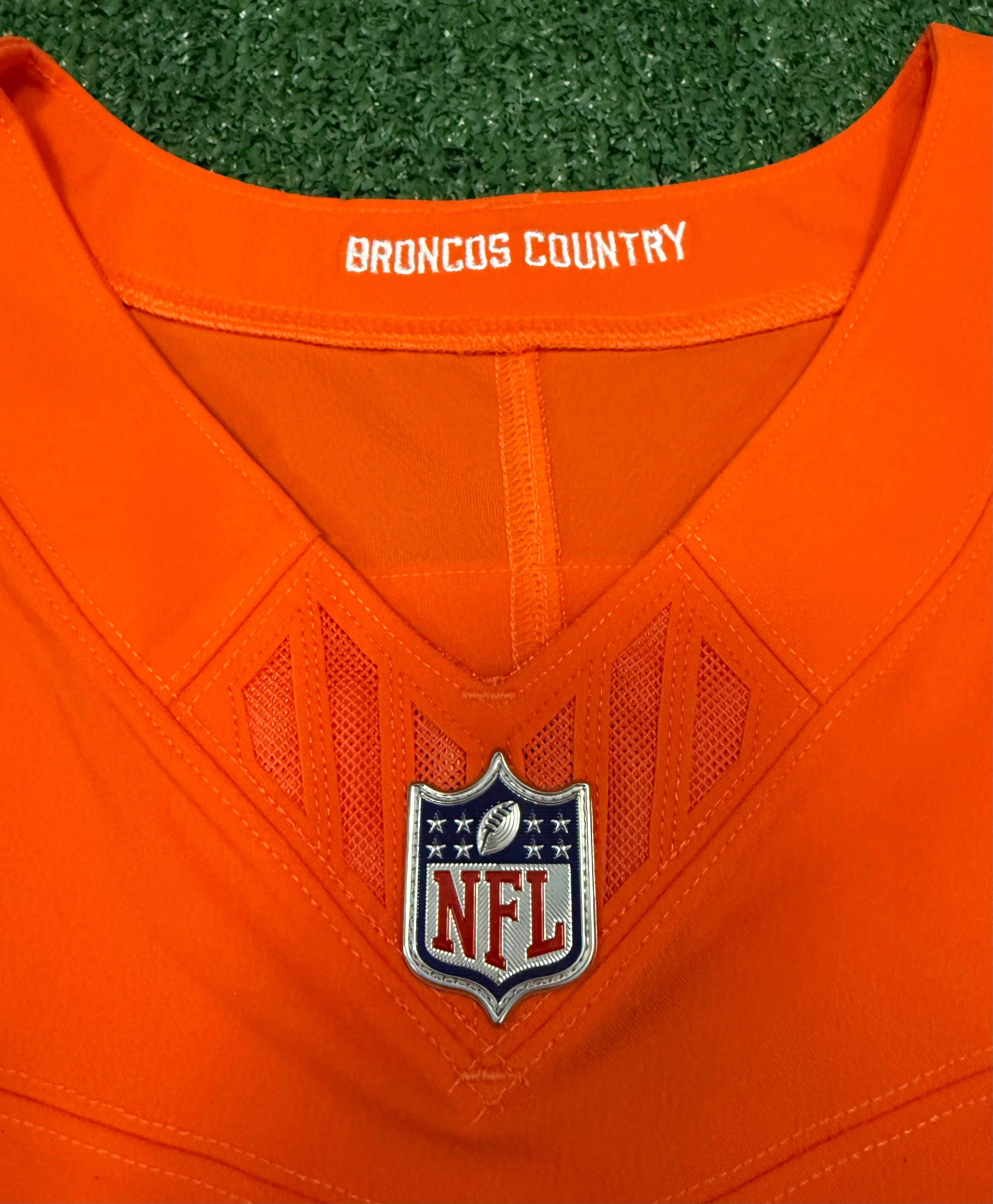 Pat Surtain II Denver Broncos Jersey #2 Nike Vapor Fuse Elite Orange Size 48 (XL) NFL