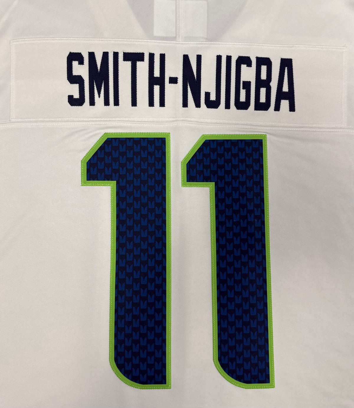 Jaxon Smith-Njigba Seattle Seahawks Jersey #11 Nike Vapor FUSE Limited White Size (XL) NFL