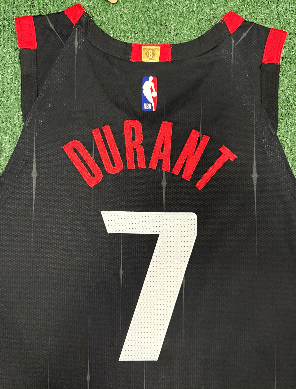 Kevin Durant Houston Rockets Jersey #7 Nike ADV Authentic Black Size 48 (Large) NBA