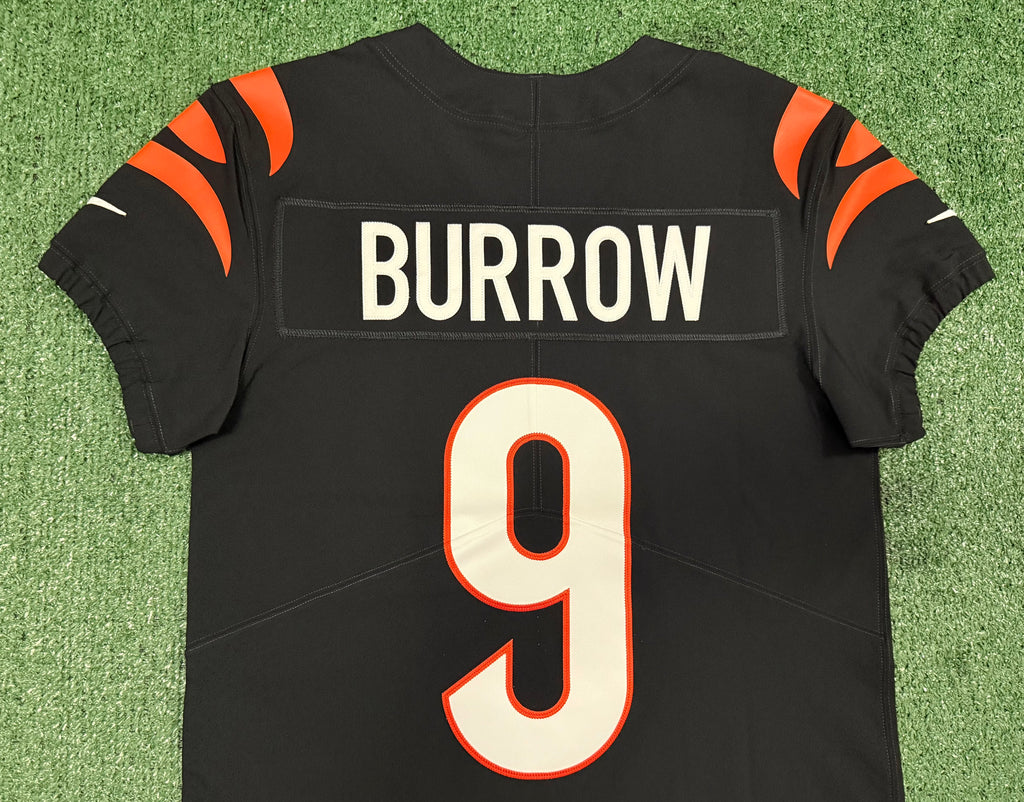 Joe Burrow Cincinnati Bengals Jersey #9 Nike Vapor Elite Black Size 40 (M) NFL