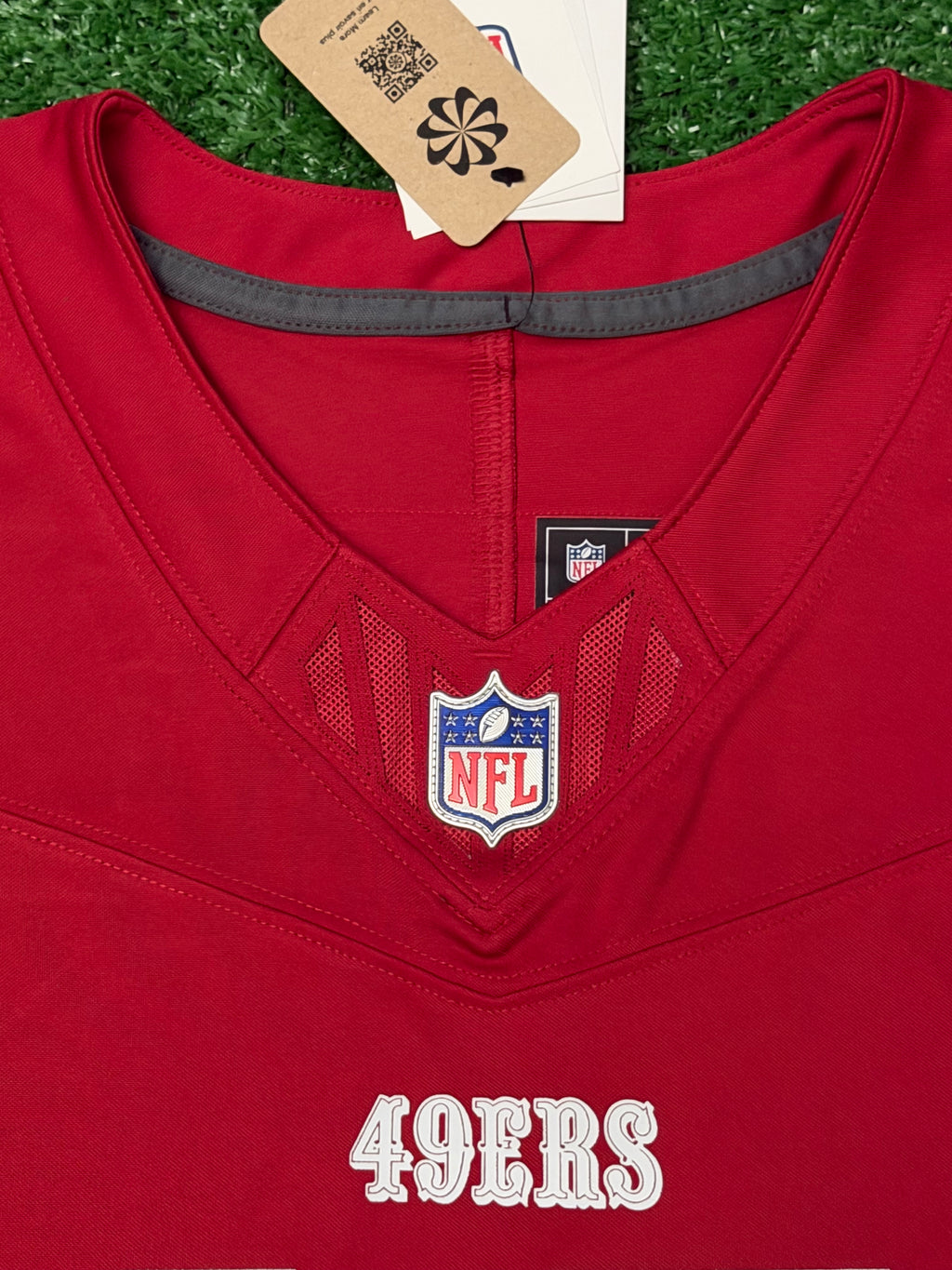 Brock Purdy San Francisco 49ers Jersey #13 Nike Vapor Fuse Limited Stitched Red Size (Large) NFL