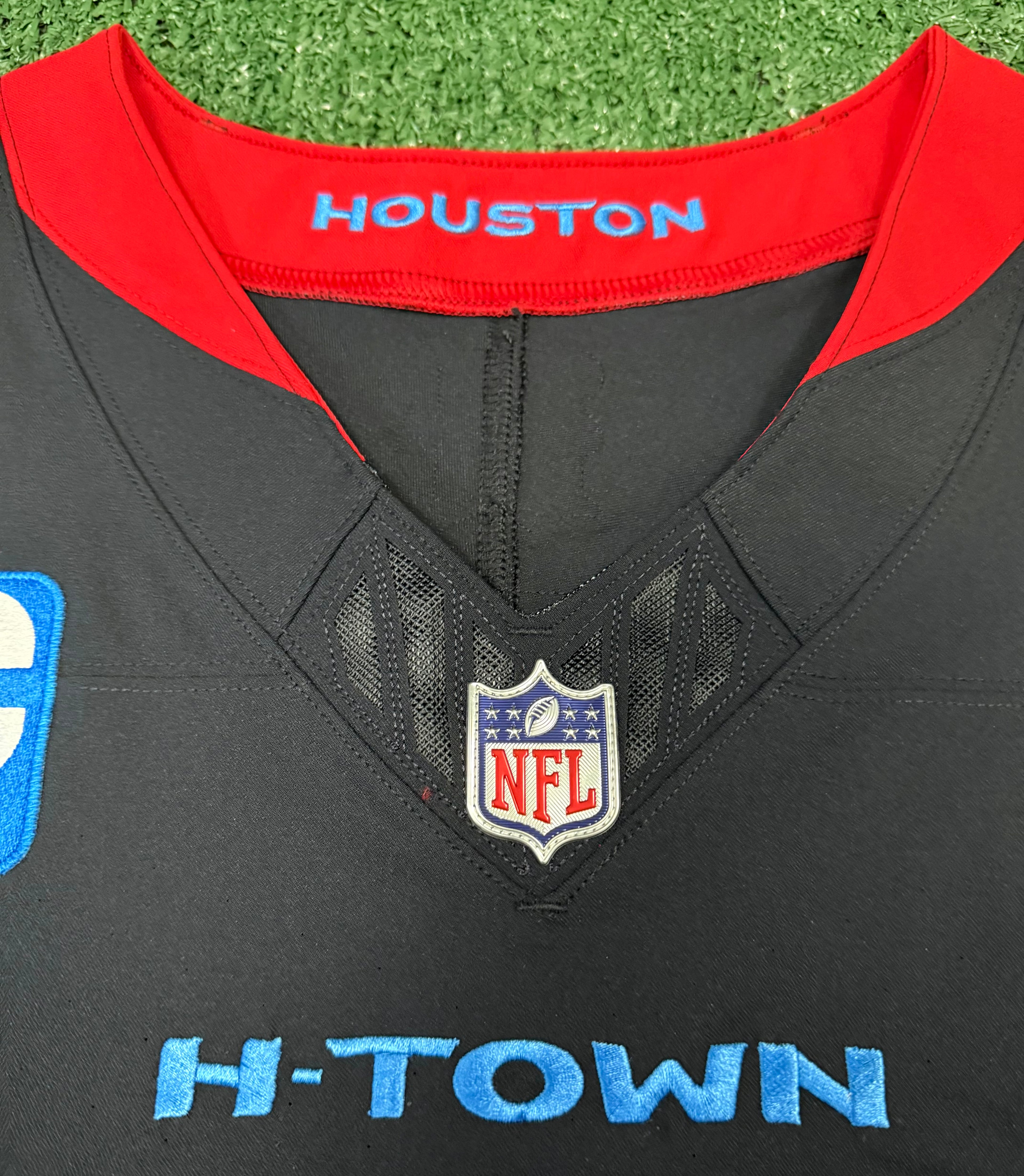 CJ Stroud Houston Texans Jersey #7 Nike Vapor Fuse Elite Navy Size 44 (L) NFL