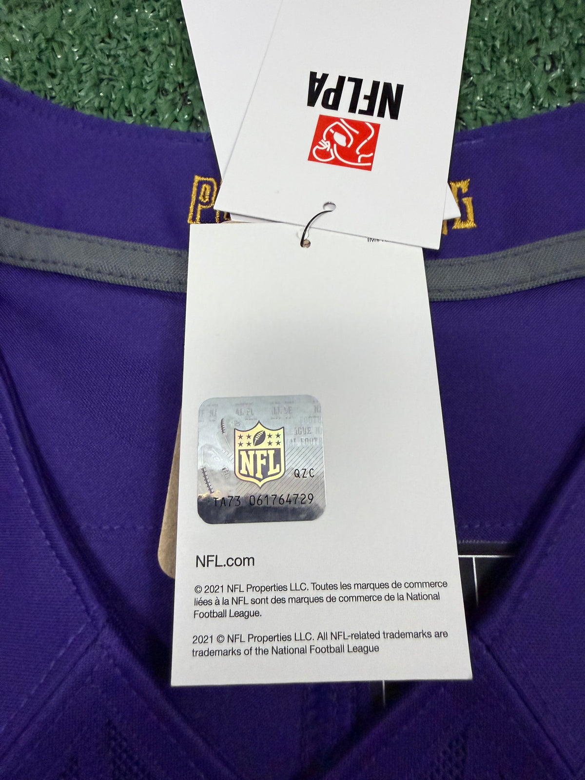Lamar Jackson Baltimore Ravens Jersey #8 Nike Vapor FUSE Limited Purple Size (XL) NFL