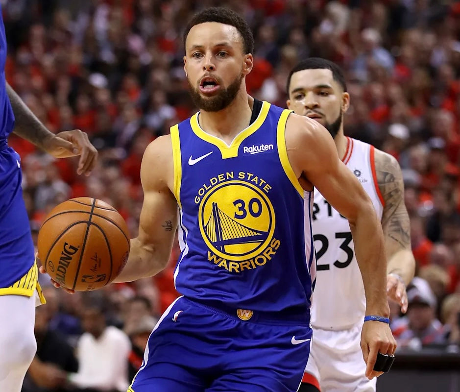 Steph Curry Golden State Warriors Jersey #30 Nike VaporKnit Authentic Blue Size 52 (XL) NBA