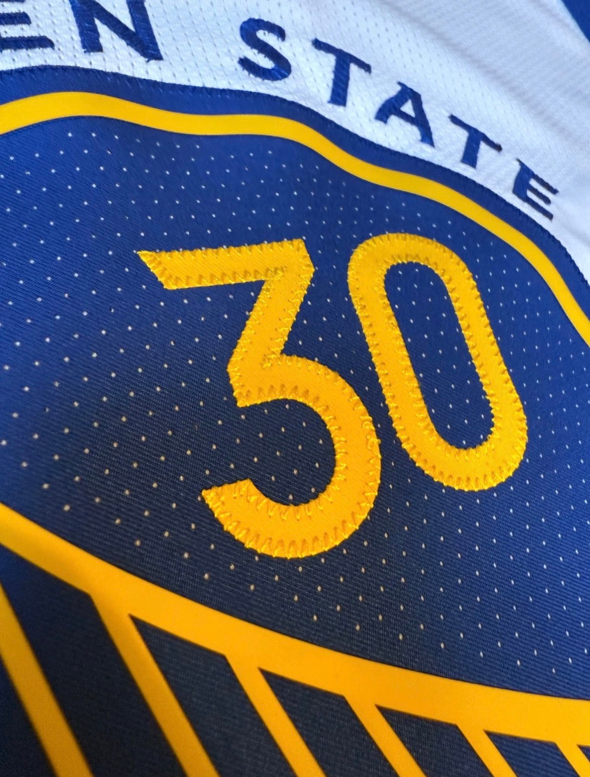 Steph Curry Golden State Warriors Jersey #30 Nike ADV Authentic White Size 52 (XL) NBA
