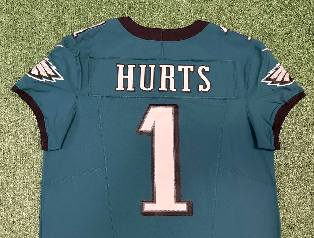 Jalen Hurts Philadelphia Eagles Jersey #1 Nike Vapor FUSE Elite Green size 44 (Large) NFL