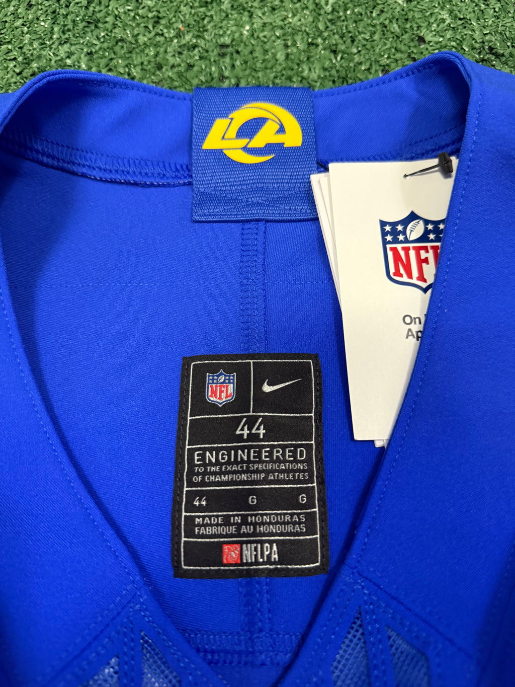 Puka Nacua Los Angeles Rams
Jersey #12 Nike Vapor FUSE Elite blue Size 44 (Large) NFL