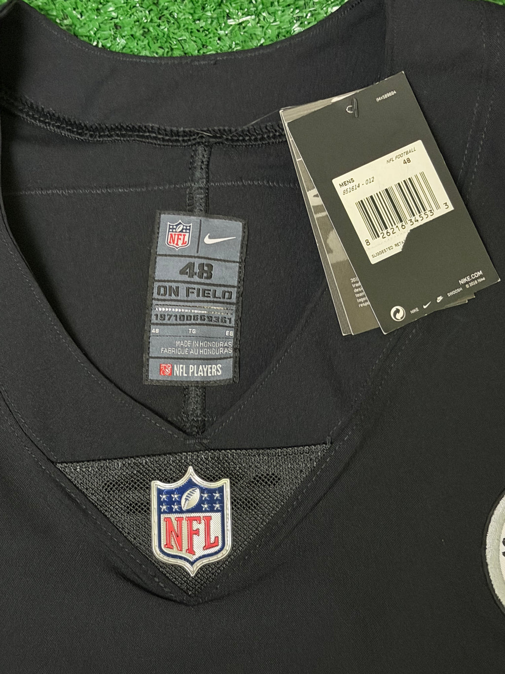 Antonio Brown Pittsburgh Steelers Jersey #84 Nike Vapor Elite Black Size 48 (XL) NFL