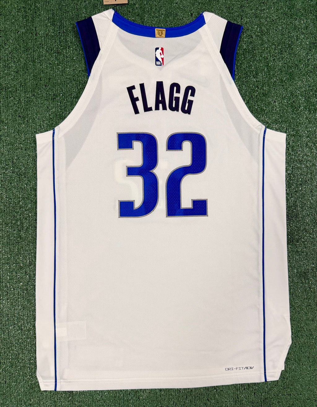 Cooper Flagg Dallas Mavericks Jersey #32 Nike ADV White Size 48 (Large) NBA