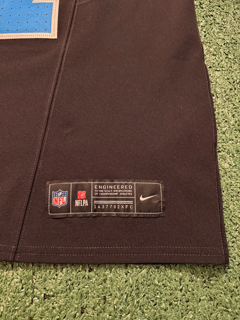 Aidan Hutchinson Detroit Lions Jersey #97 Nike Vapor FUSE Elite black size 40 (Medium) NFL