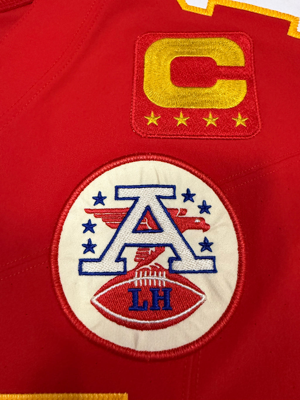 Patrick Mahomes Kansas City Chiefs Jersey #15 Nike Vapor FUSE Elite Red Size 52 (XXL) NFL