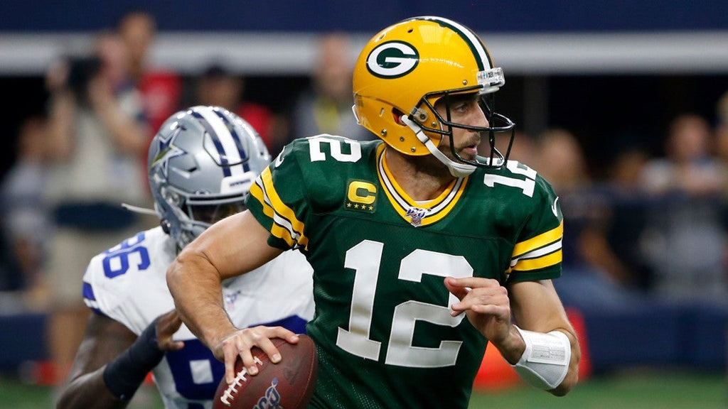 Aaron Rodgers Green Bay Packers Jersey #12 Nike Vapor Elite Green Size 40 (Medium) NFL