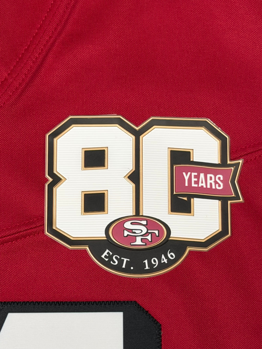 Fred Warner San Francisco 49ers Jersey #54 Nike Vapor Fuse Limited Stitched Red Size (Medium) NFL