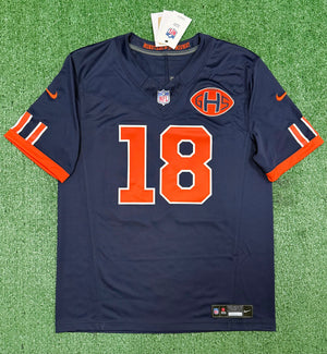 Caleb Williams Chicago Bears Jersey #18 Nike FUSE Rivalry Navy Size (Medium) NFL