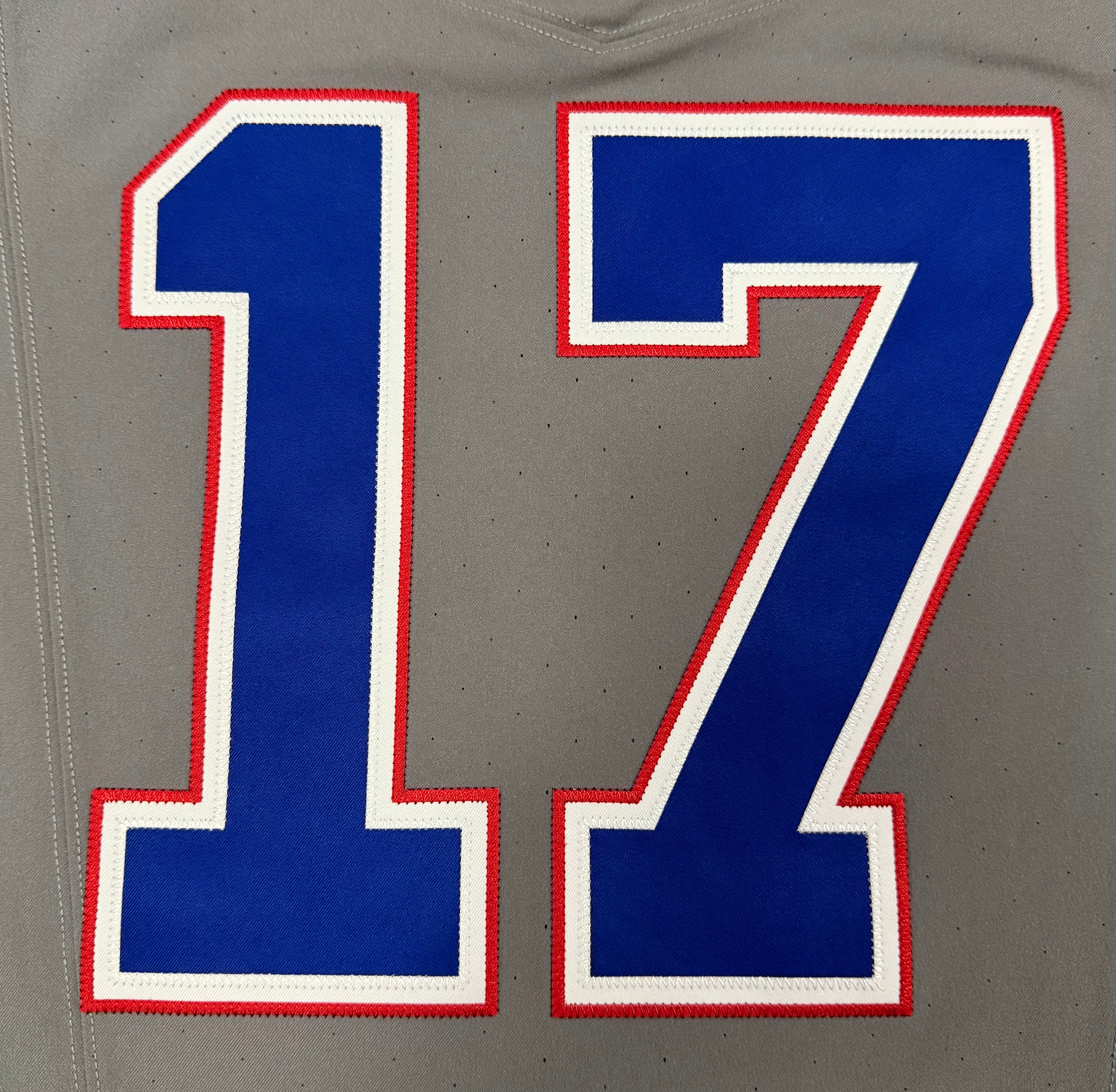 Josh Allen Buffalo Bills Jersey #17 Nike Vapor Fuse Elite Gray Size 48 (XL) NFL