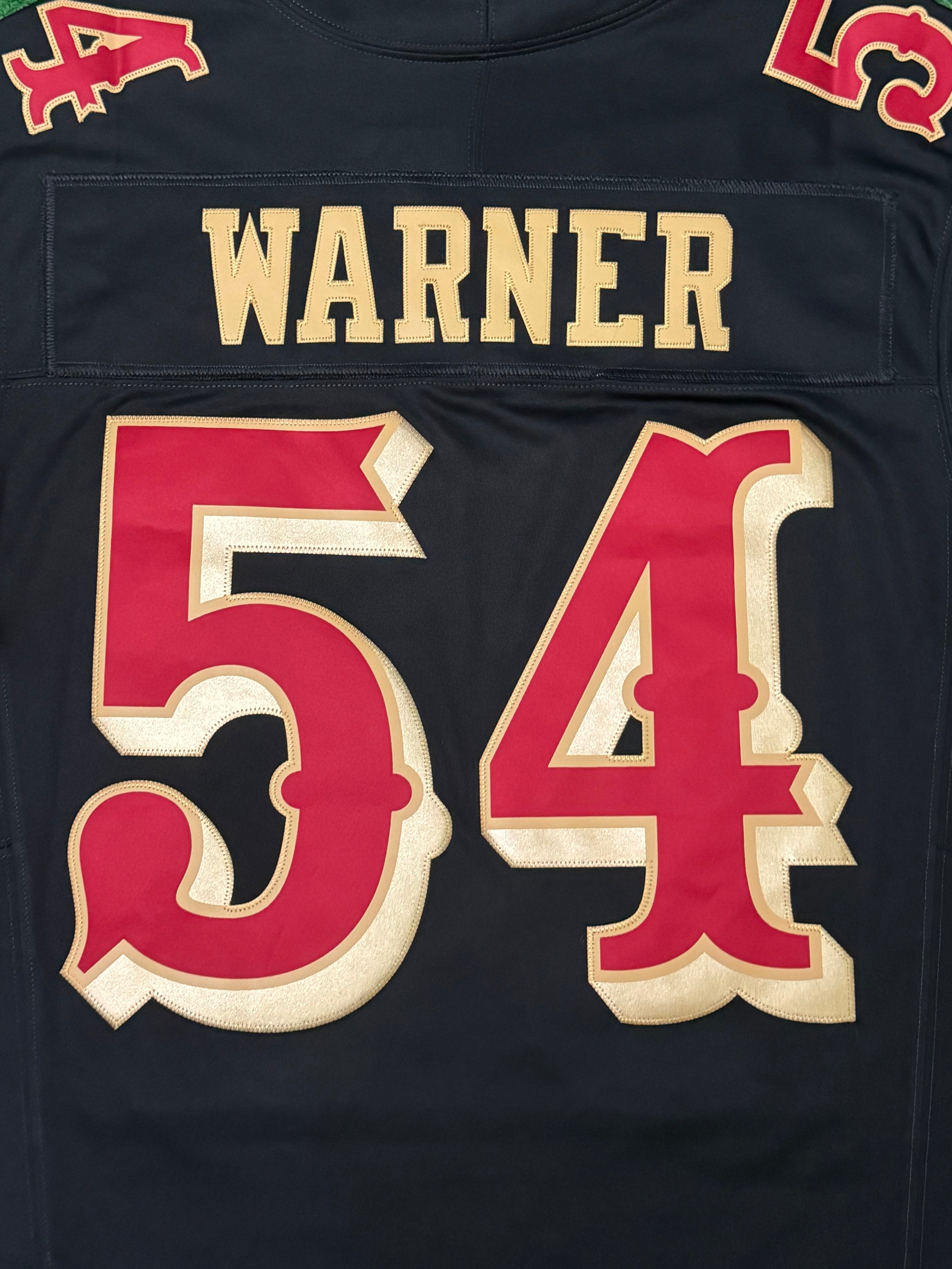 Fred Warner San Francisco 49ers Jersey #54 Nike FUSE Rivalry Black  Size (Medium) NFL
