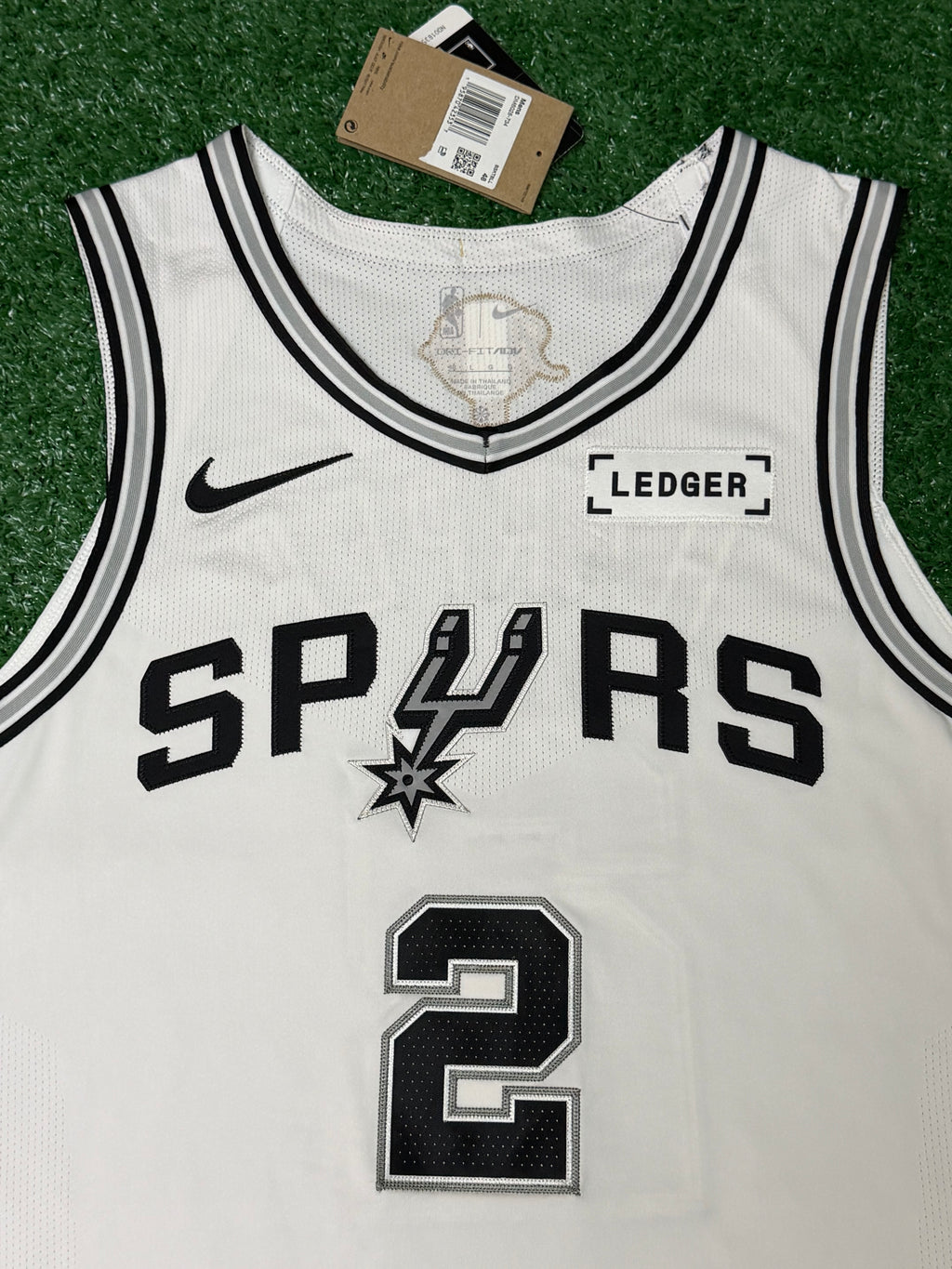 Dylan Harper San Antonio Spurs Jersey #2 Nike ADV Authentic White Size 48 (Large) NBA
