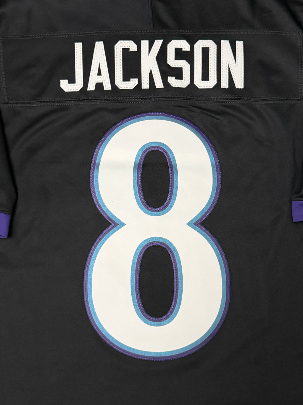 Lamar Jackson Baltimore Ravens Jersey #8 Nike Vapor FUSE Limited Black Size (Large) NFL