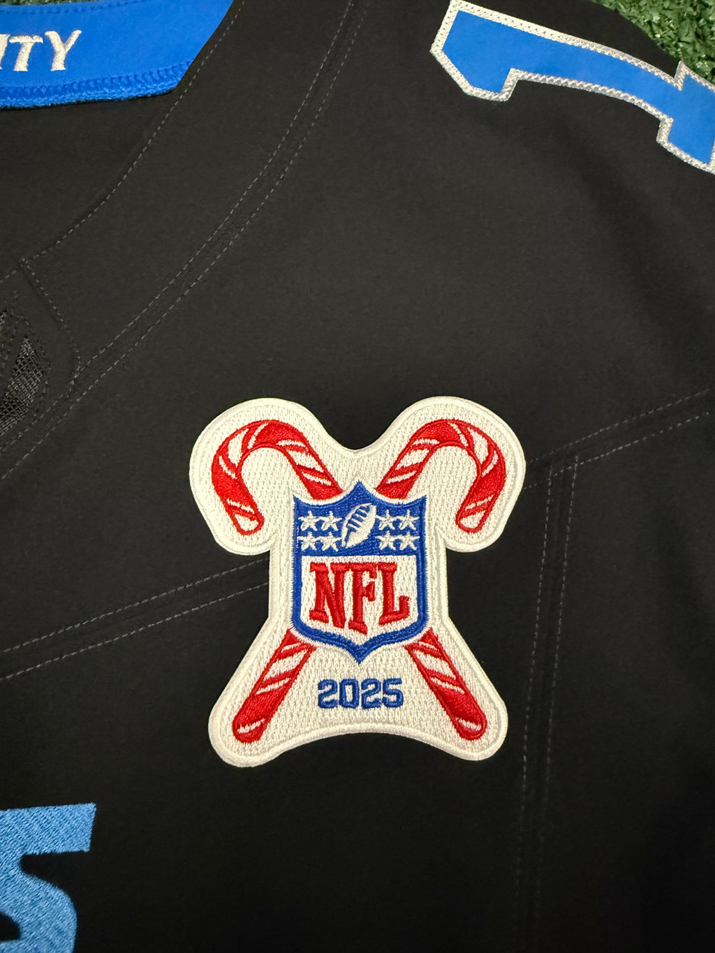 Amon Ra St Brown Detroit Lions Jersey #14 Nike Vapor FUSE Elite Black Size 44 (Large) NFL
