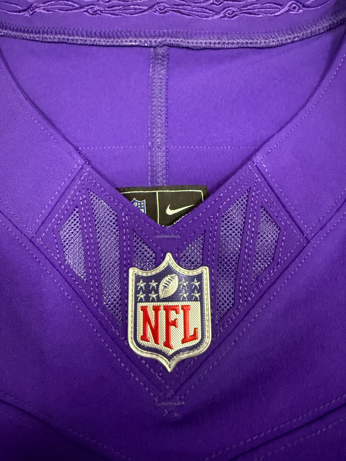 Justin Jefferson Minnesota Vikings Jersey #18 Nike Vapor FUSE Elite Purple Size 40 (Medium) NFL