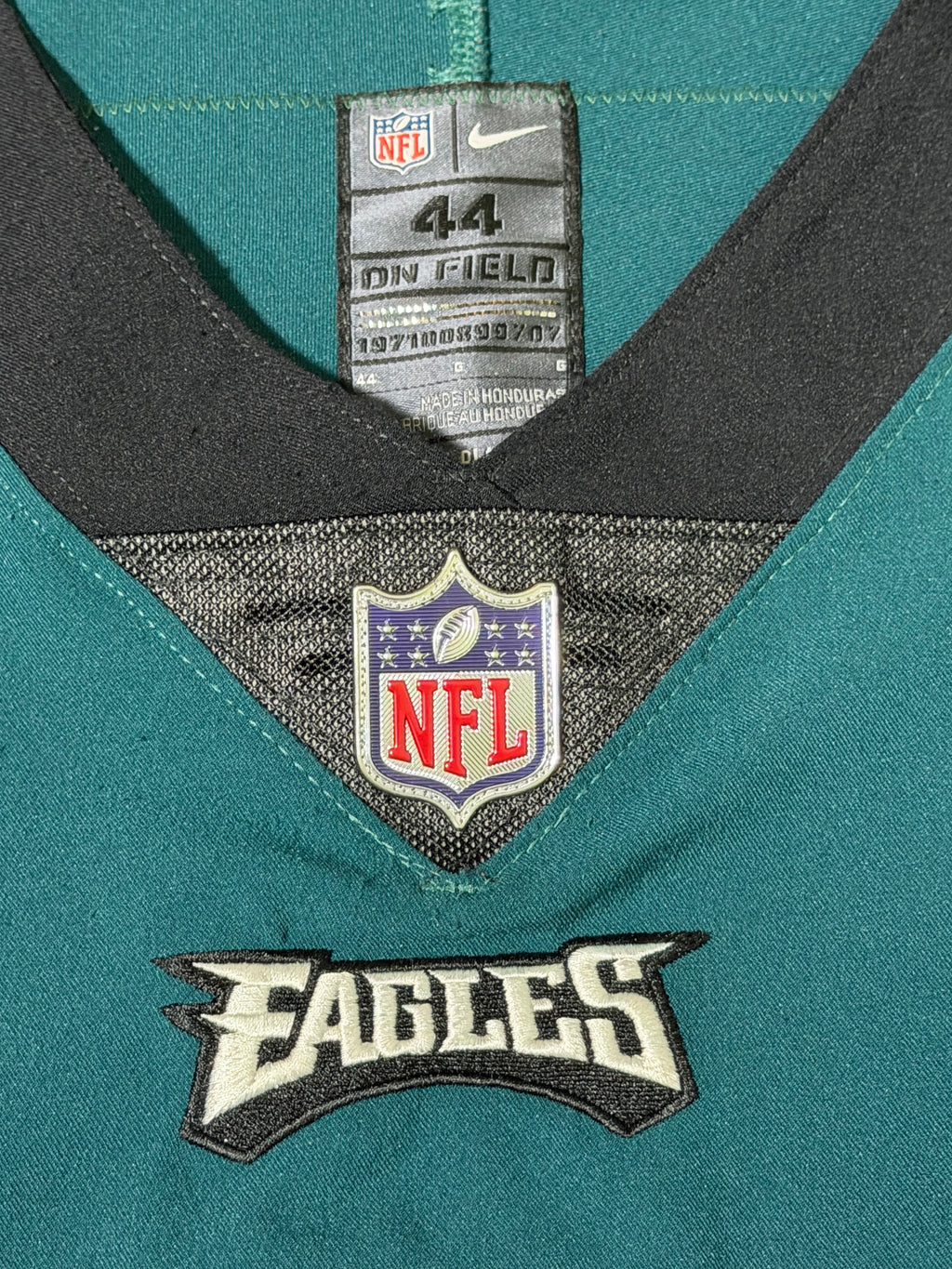 Jalen Hurts Philadelphia Eagles Jersey #1 Nike Vapor Elite Green size 44 (Large) NFL