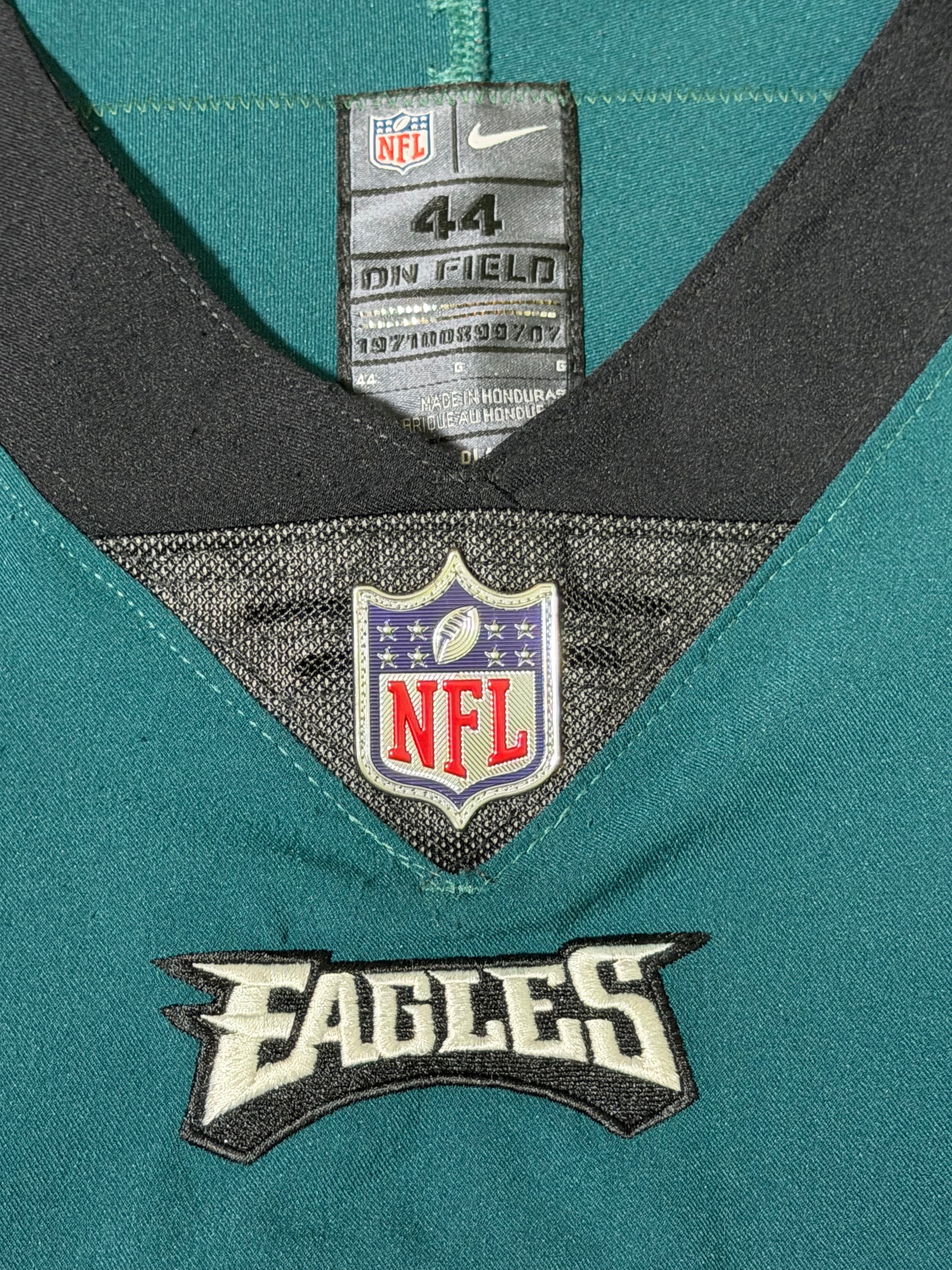 Jalen Hurts Philadelphia Eagles Jersey #1 Nike Vapor Elite Green size 44 (Large) NFL