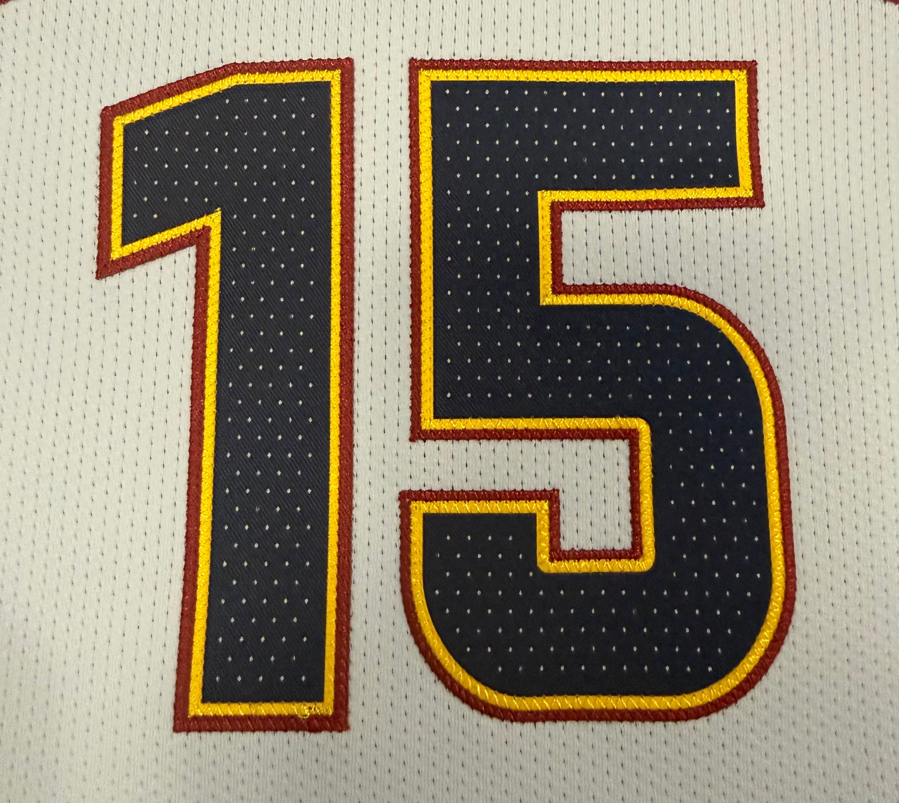 Nikola Jokic Denver Nuggets Jersey #15 Nike ADV Authentic White Size 48 (L) NBA