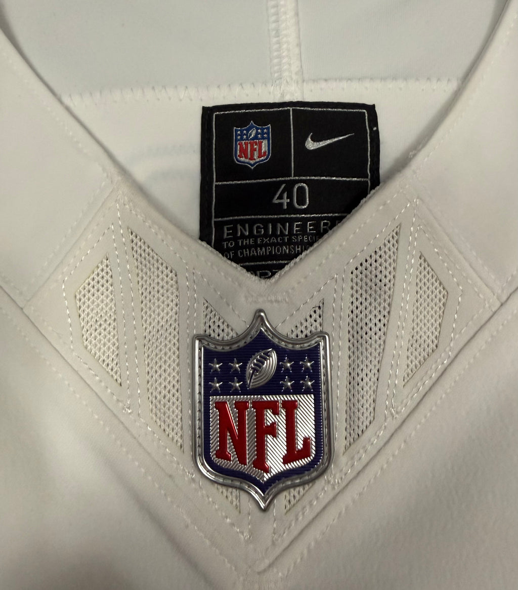 Cam Ward Tennessee Titans Jersey #1 Nike Vapor Fuse Elite White Size 40 (M) NFL