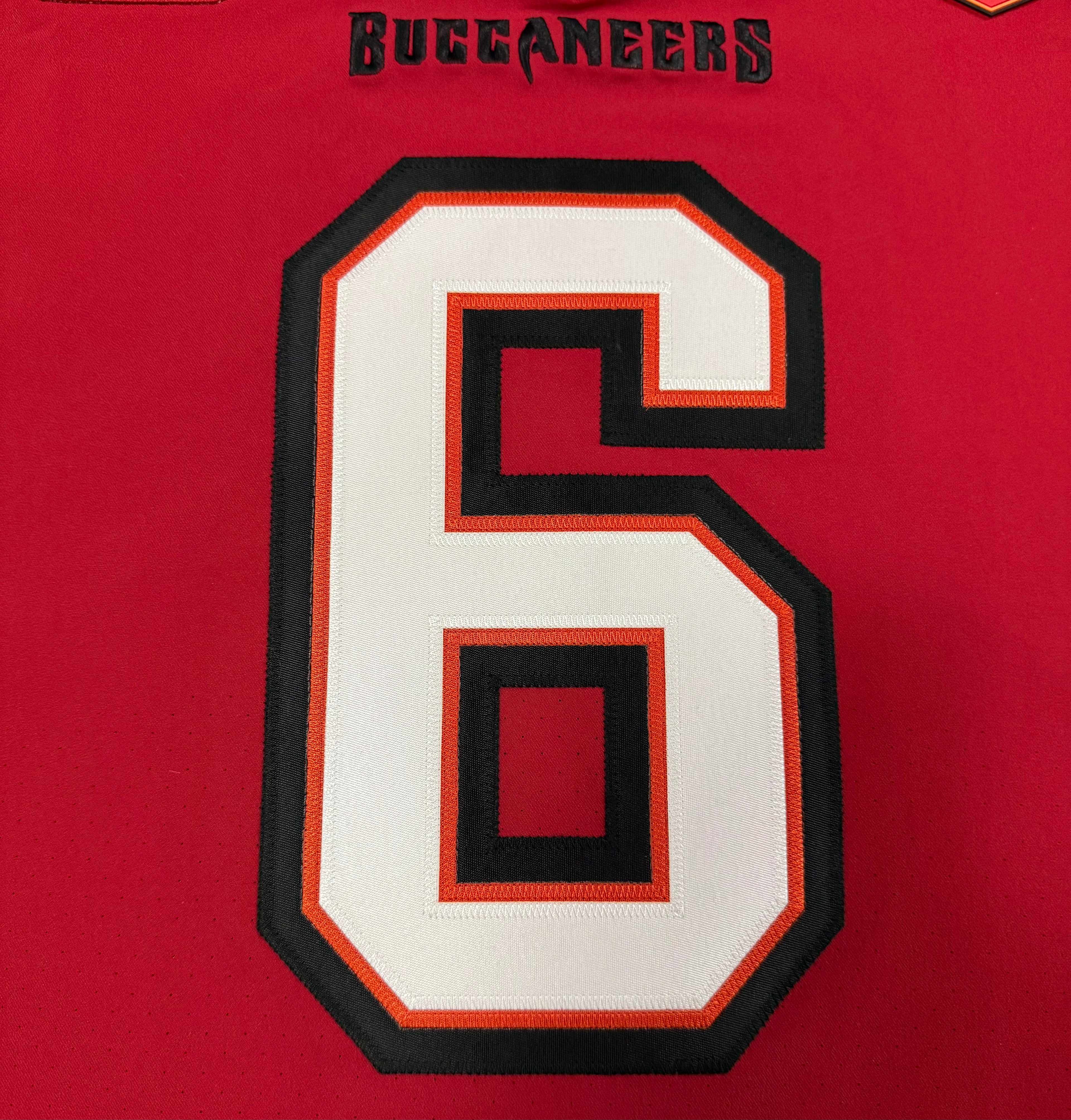 Baker Mayfield Tampa Bay Buccaneers Jersey #6 Nike Vapor Elite Red size 40 (Medium) NFL