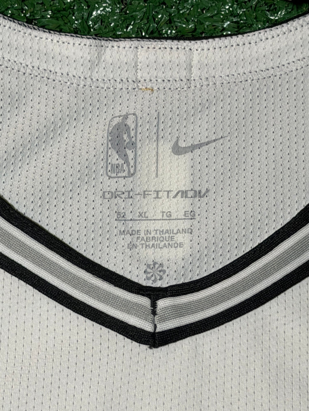 Victor Wembanyama San Antonio Spurs Jersey #1 Nike ADV Authentic White Size 52 (XL) NBA