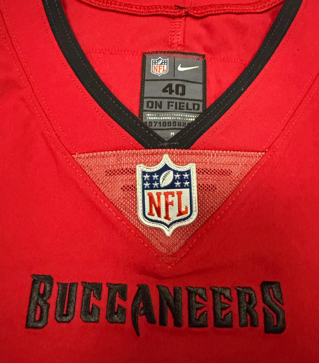 Baker Mayfield Tampa Bay Buccaneers Jersey #6 Nike Vapor Elite Red size 40 (Medium) NFL