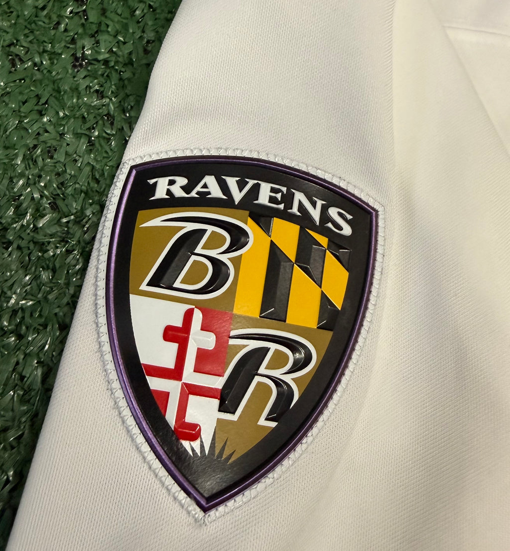Lamar Jackson Baltimore Ravens Jersey #8 Nike Vapor FUSE Limited White Size (Medium) NFL
