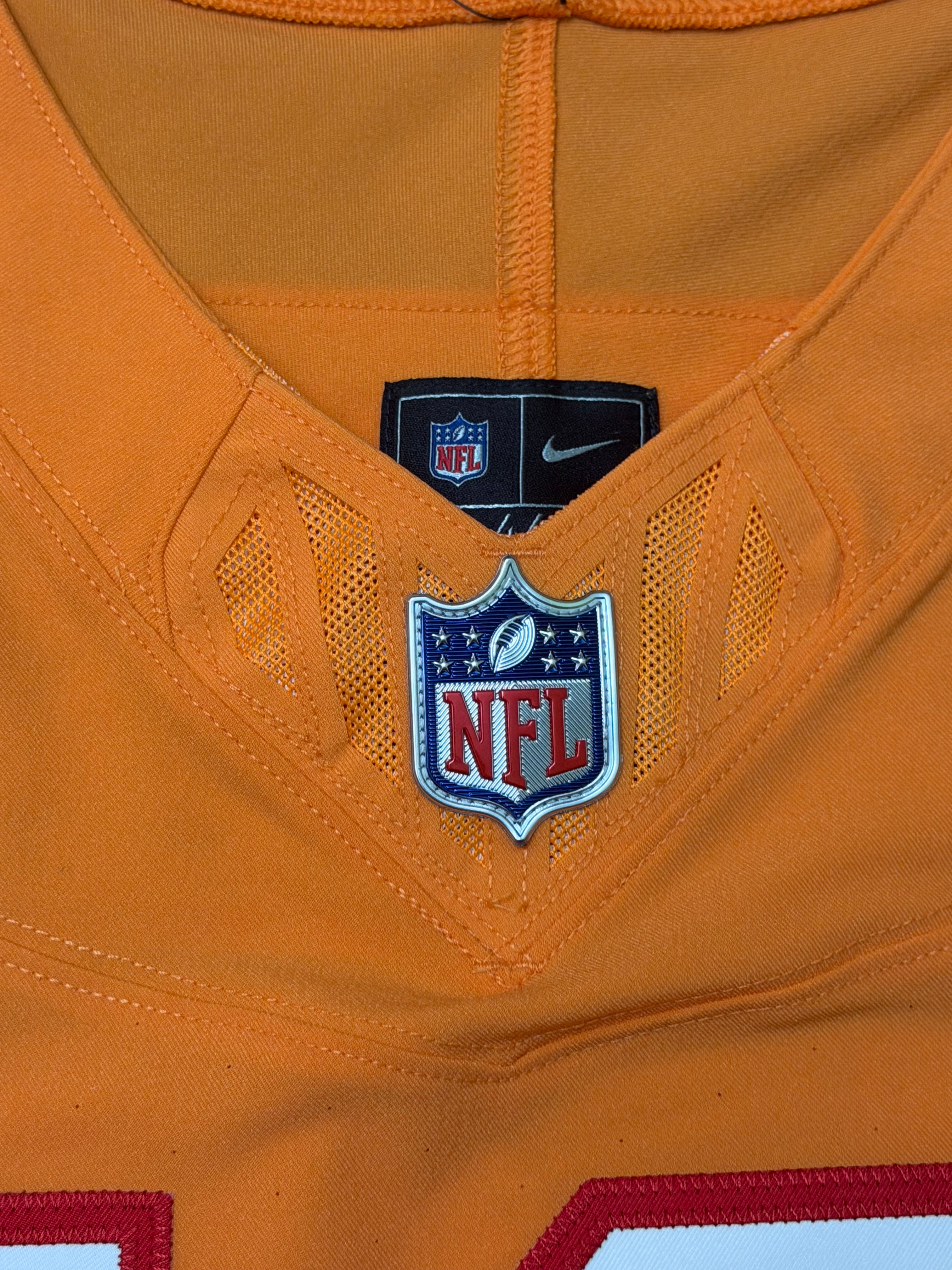 Mike Evans Tampa Bay Buccaneers Jersey #13 Nike Vapor FUSE Elite Orange Creamsicle Size 44 (Large) NFL