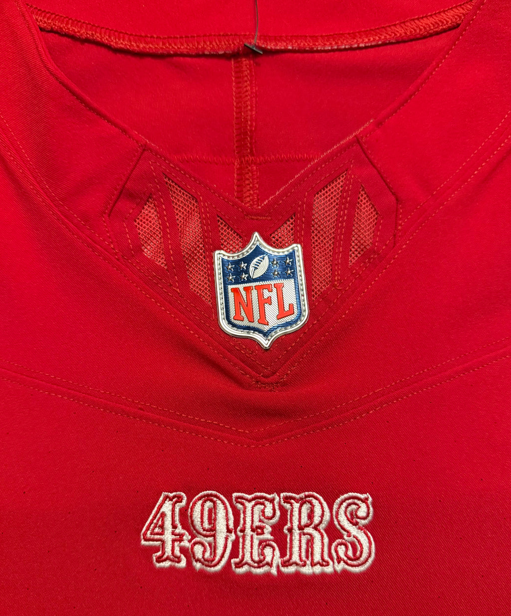 Brock Purdy San Francisco 49ers Jersey #13 Nike Vapor FUSE Elite Red Size 44 (Large) NFL