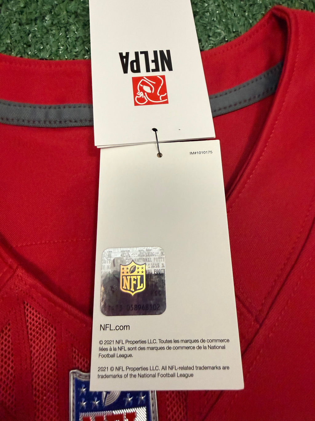 Christian McCaffrey San Francisco 49ers Jersey #23 Nike Vapor Fuse Limited Stitched Red Size (Large) NFL