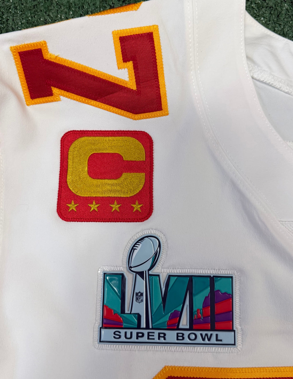 Travis Kelce Kansas City Chiefs Jersey #87 Nike Vapor Elite White Size 48 (XL) NFL