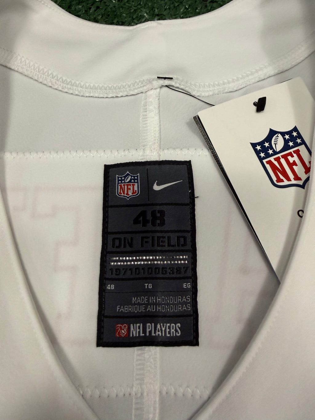 Christian McCaffrey San Francisco 49ers Jersey #23 Nike Vapor FUSE Elite White Size 48 (XL) NFL