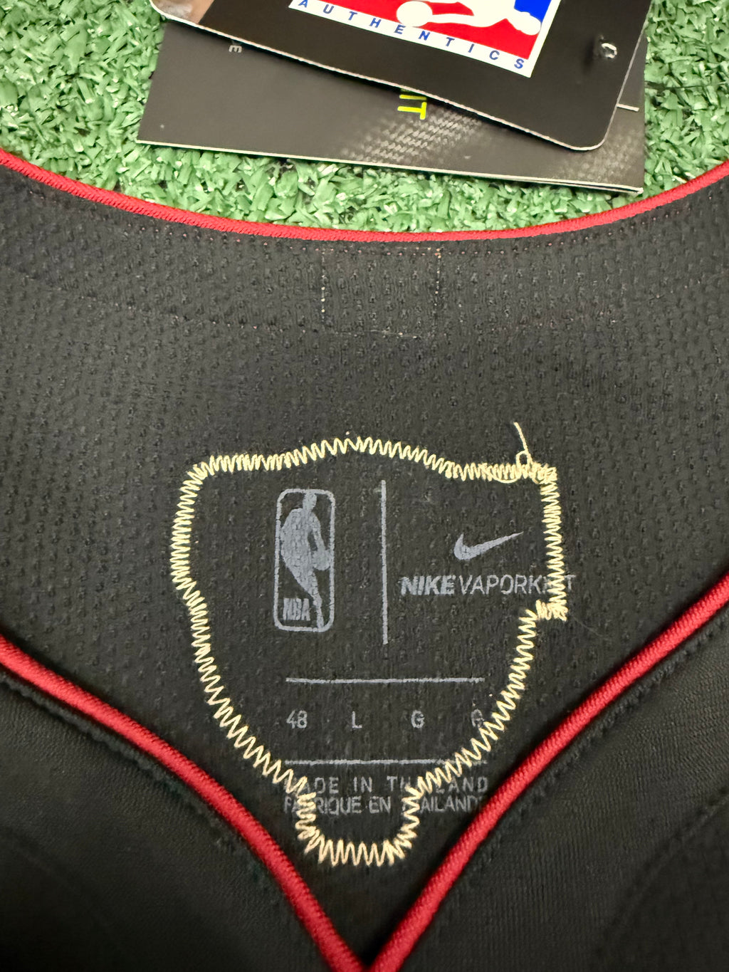 Jimmy Butler Miami Heat Bubble Jersey #22 Nike Vaporknit Authentic Black Size 48 (Large) NBA