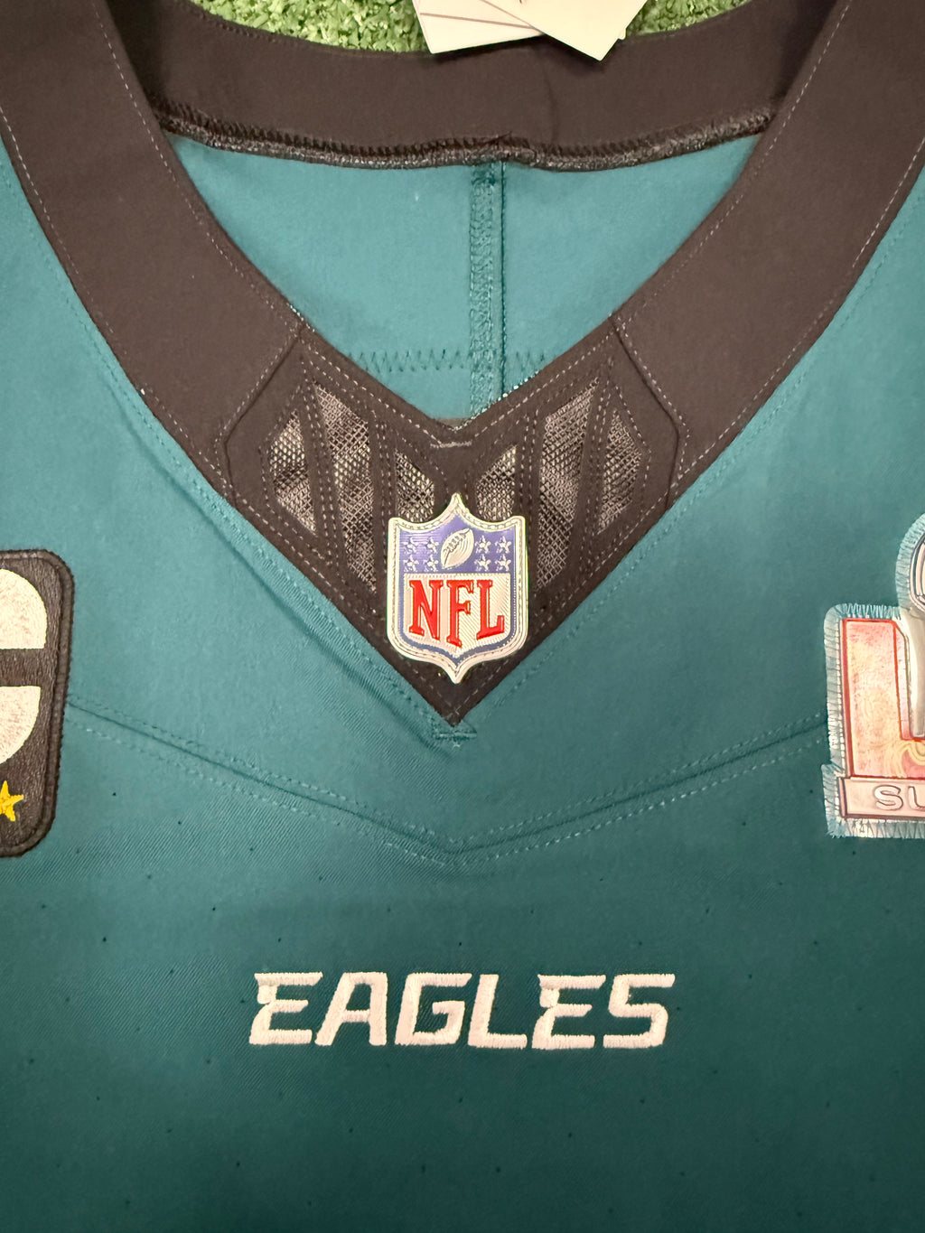 Jalen Hurts Philadelphia Eagles Jersey #1 Nike Vapor FUSE Elite Green size 40 (Medium) NFL