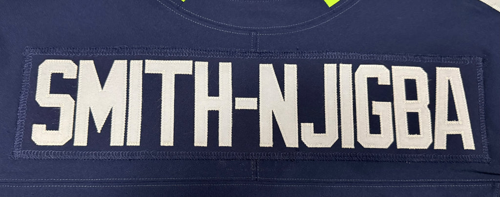 Jaxon Smith-Njigba Seattle Seahawks Jersey #11 Nike Vapor FUSE Elite Navy Size 48 (XL) NFL