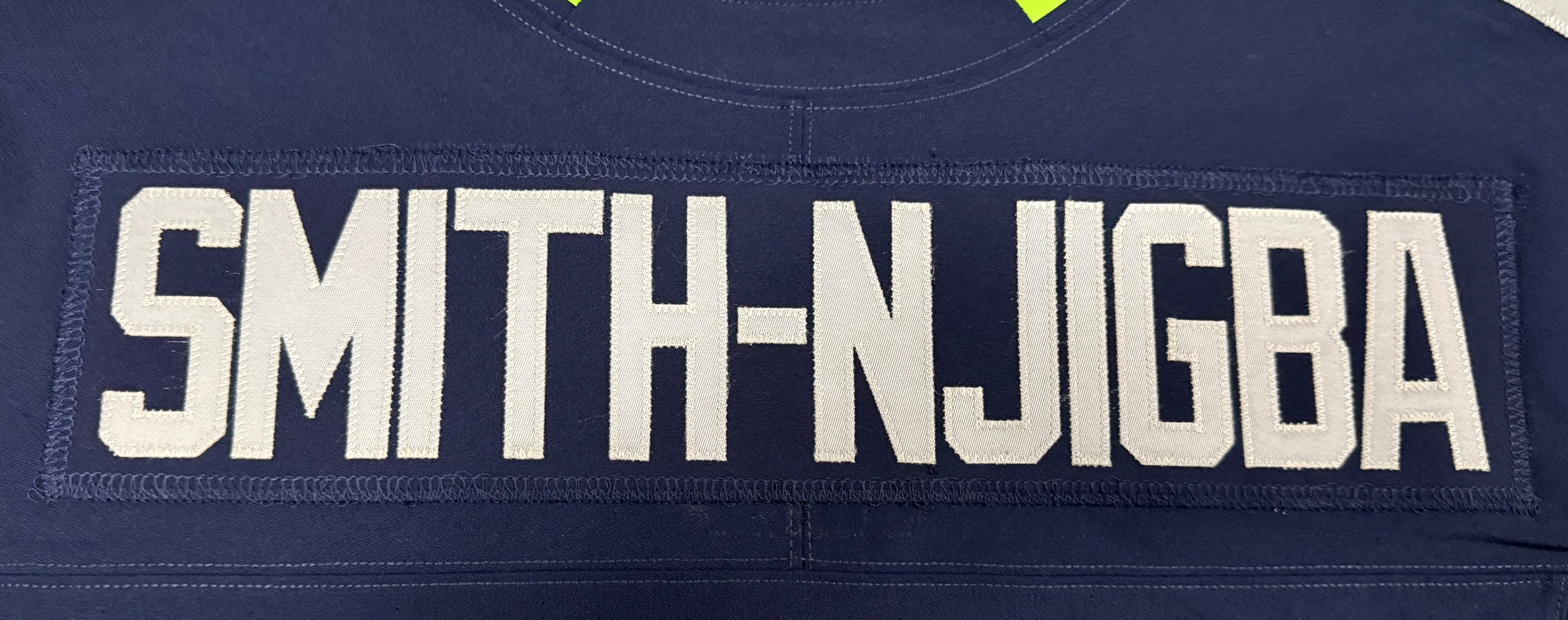 Jaxon Smith-Njigba Seattle Seahawks Jersey #11 Nike Vapor FUSE Elite Navy Size 48 (XL) NFL