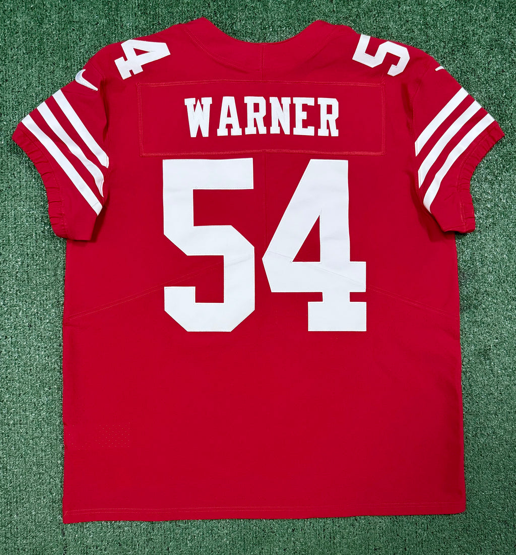 Fred Warner San Francisco 49ers
Jersey #54 Nike Vapor Elite red Size 44 (Large) NFL