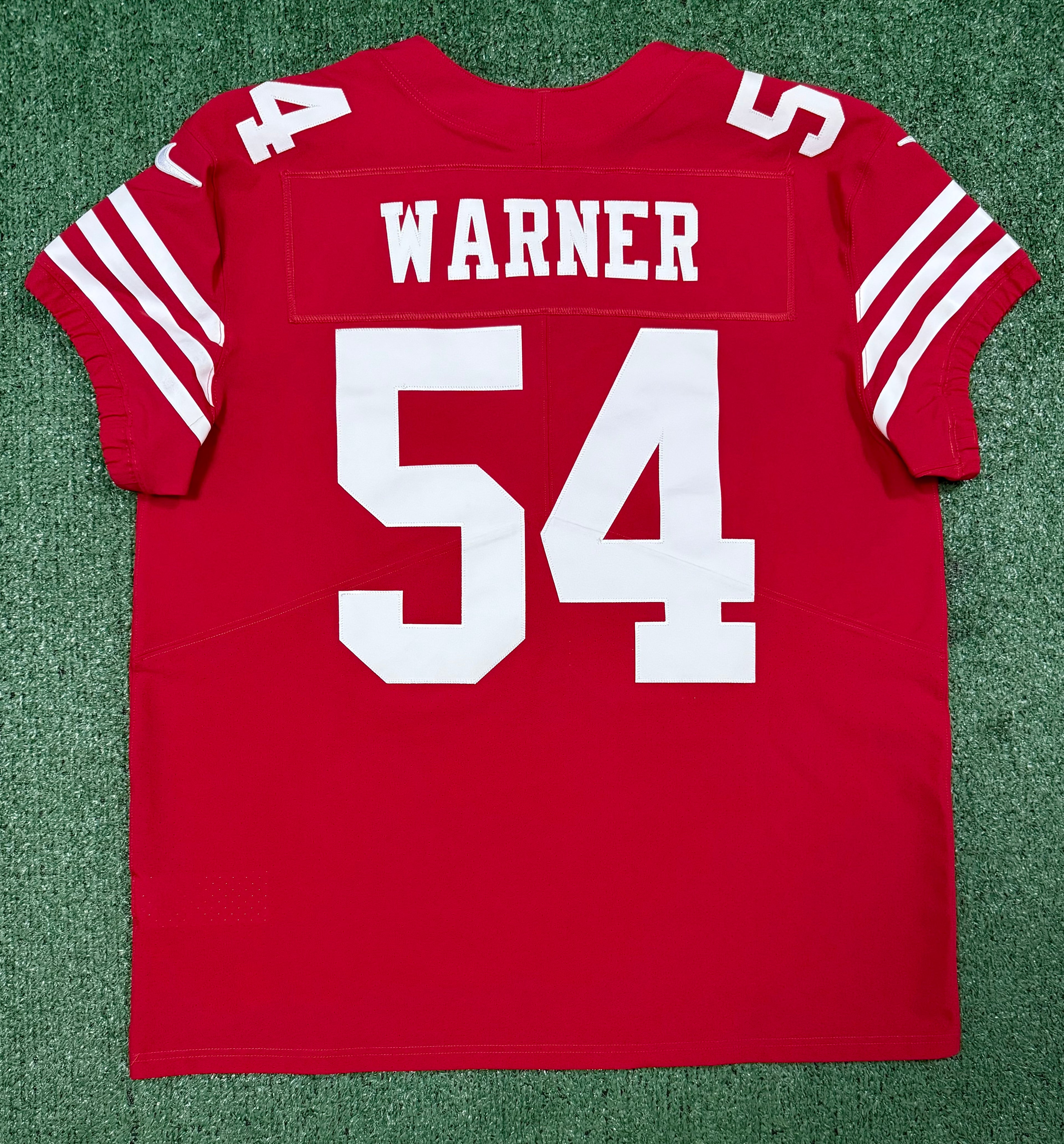 Fred Warner San Francisco 49ers
Jersey #54 Nike Vapor Elite red Size 44 (Large) NFL